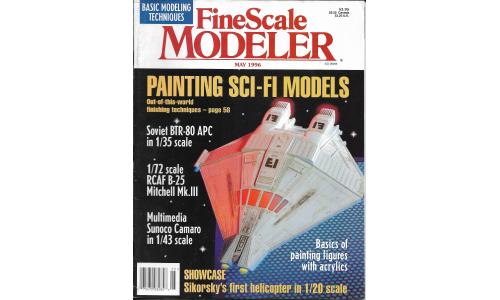 Revista Fine Scale Modeler 1996-05 Painting SCI-FI